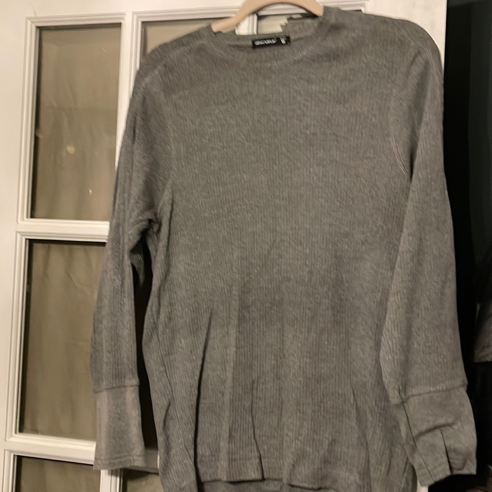 Mens fitted sweater